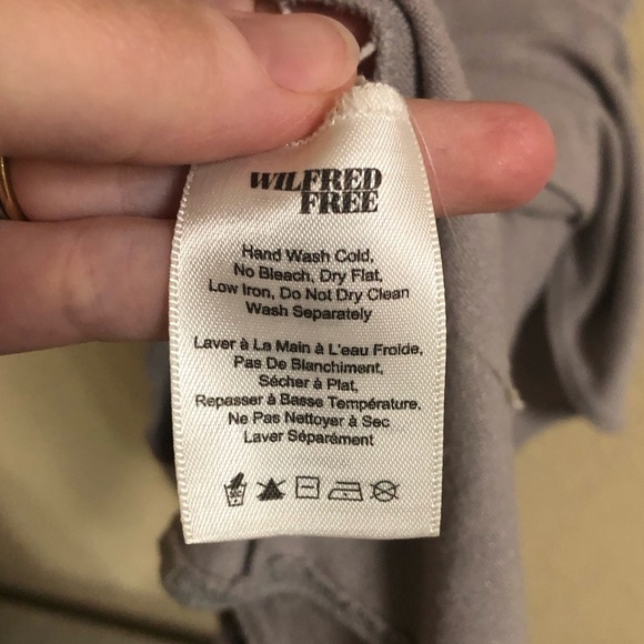 Wilfred Free Aritzia Lorelei Dress in Gray - Size XXS - Picture 7 of 8